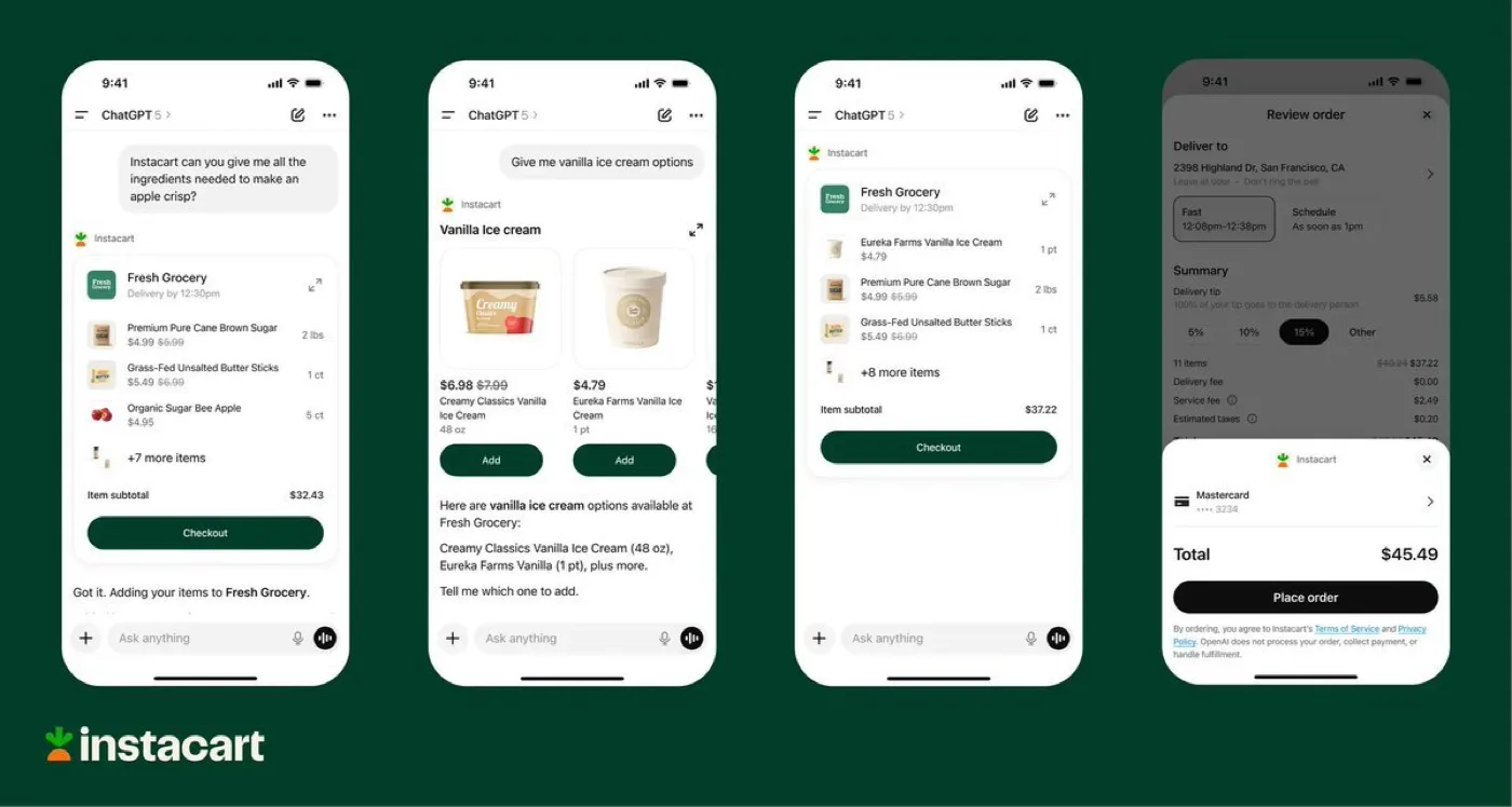 December 2025, the first agentic checkout most people could actually use